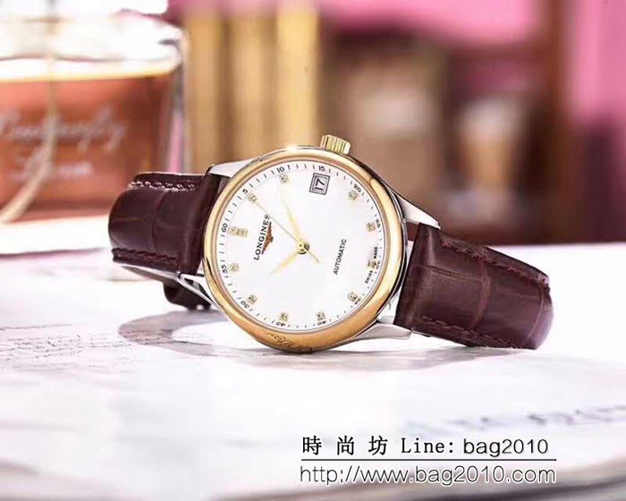LONGINES浪琴 經典博雅系列 女士機械腕表 WSS0585